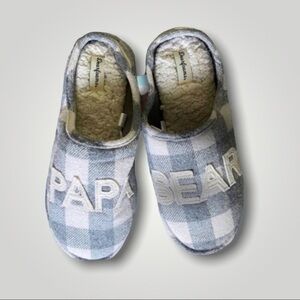 Dearfoam Papa Bear Slippers Size Small 7-8